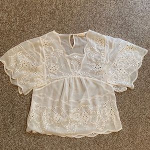 Anthropologie Lace Shirt
